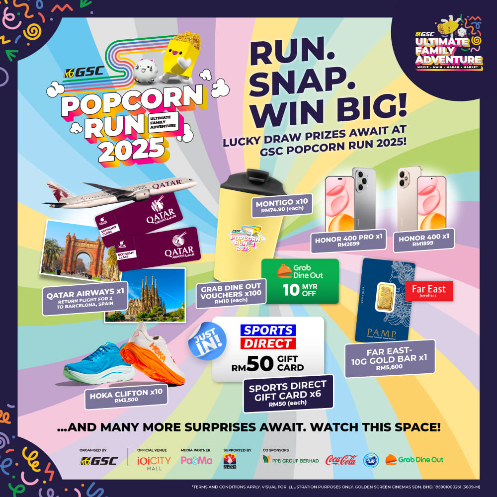 Lucky Draw Popcorn Run 2025