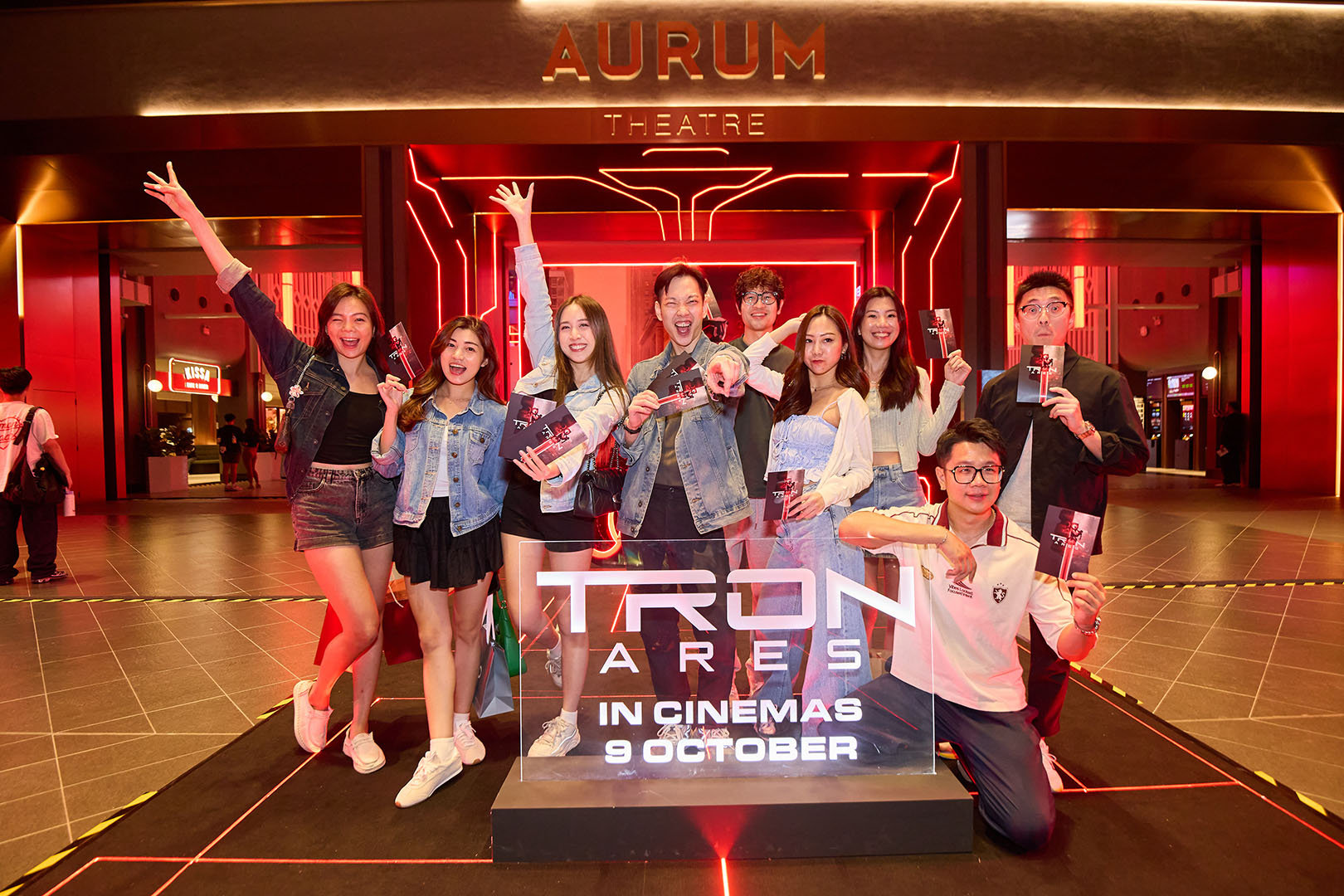 Tron Ares IMAX Movie Premiere