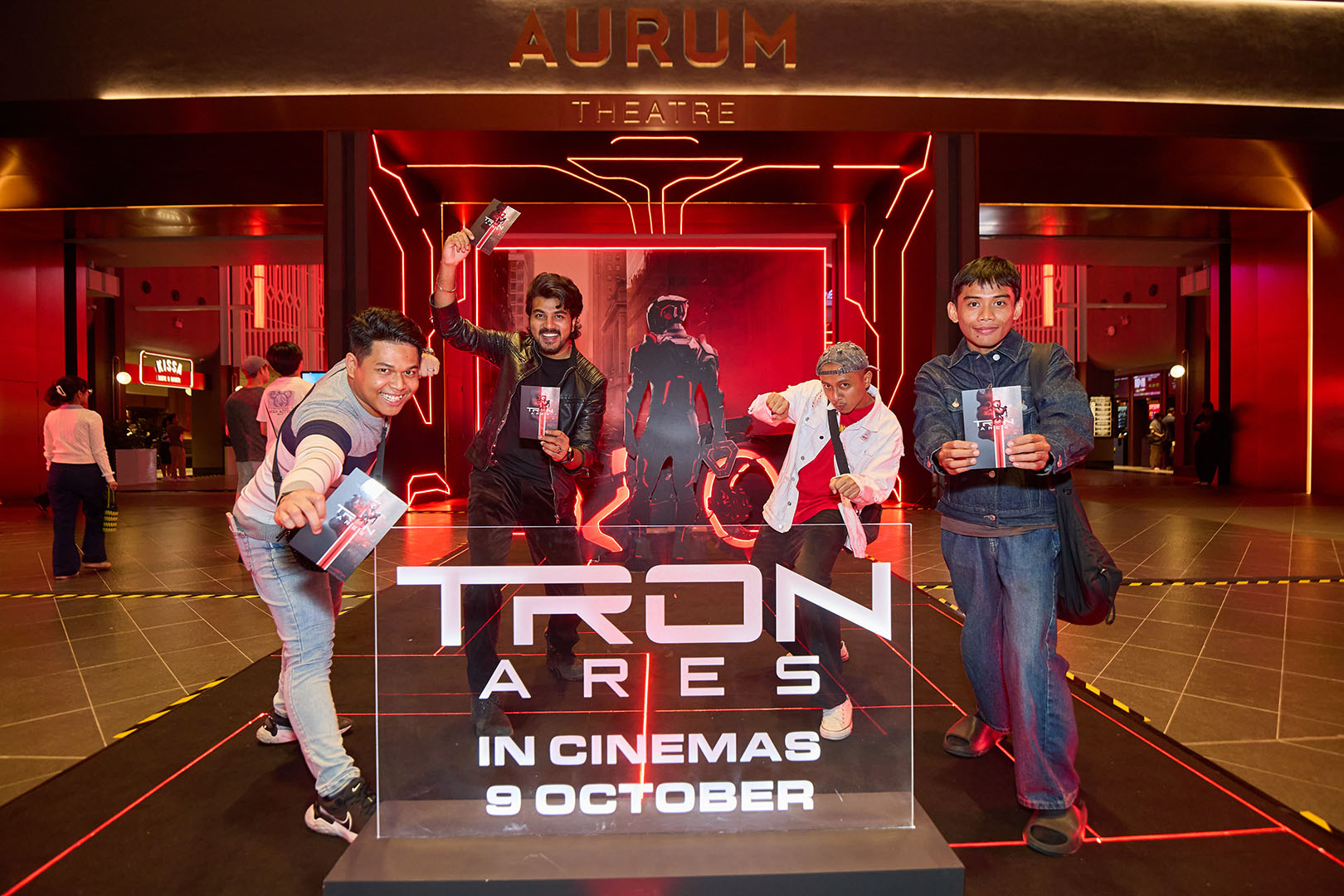 Tron Ares IMAX Movie Premiere
