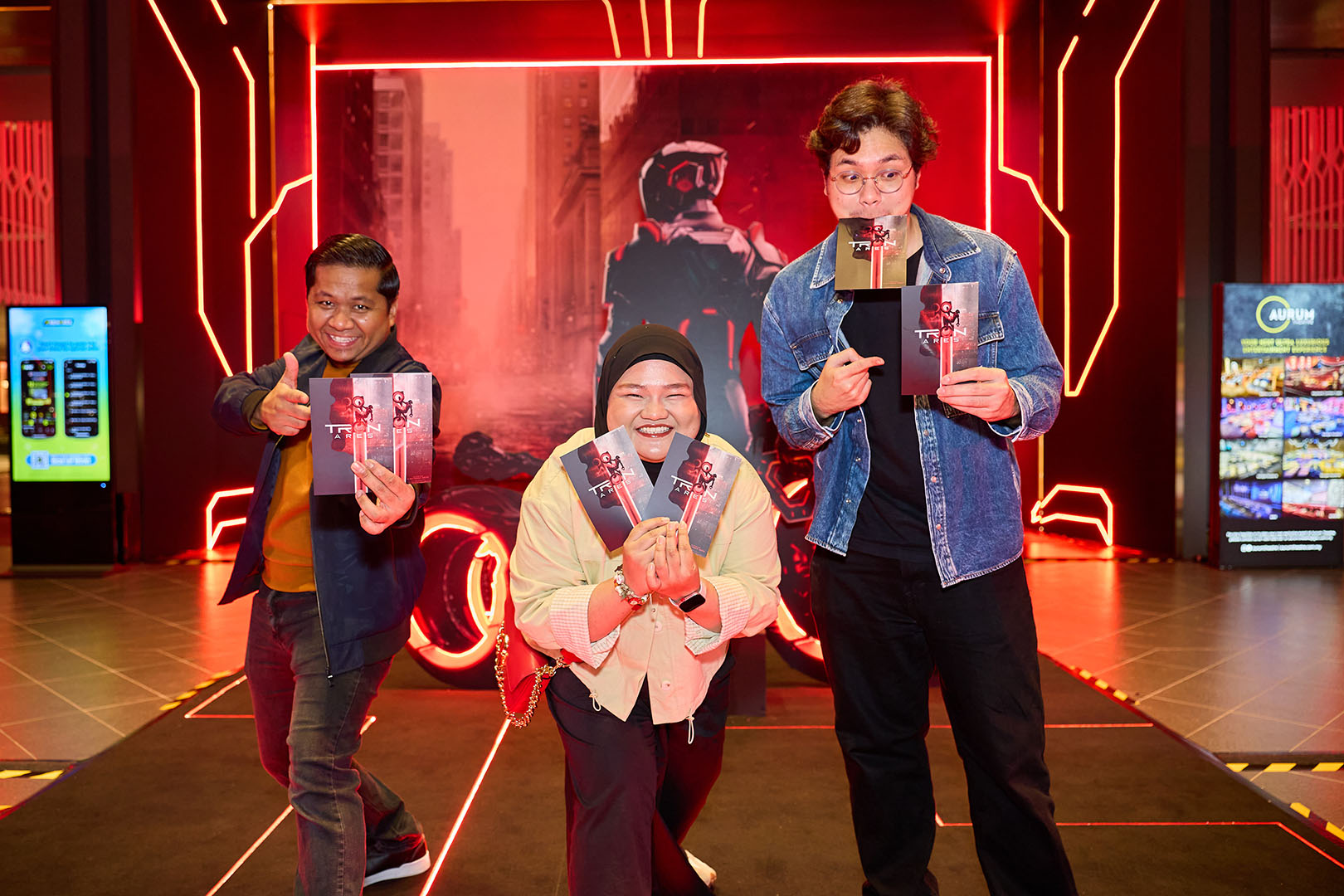 Tron Ares IMAX Movie Premiere