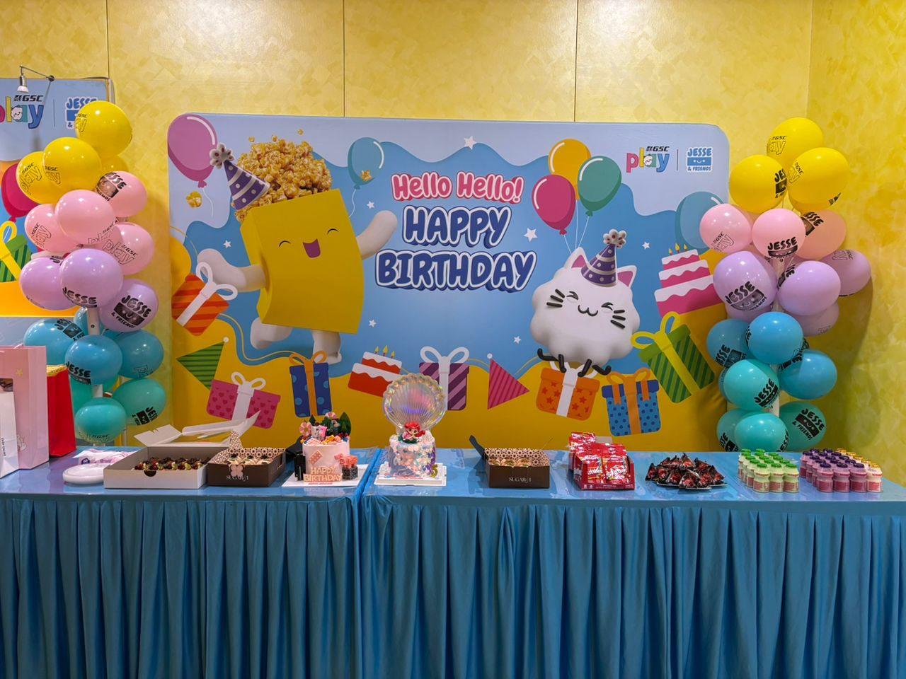 Play Birthday and Movie Party Package