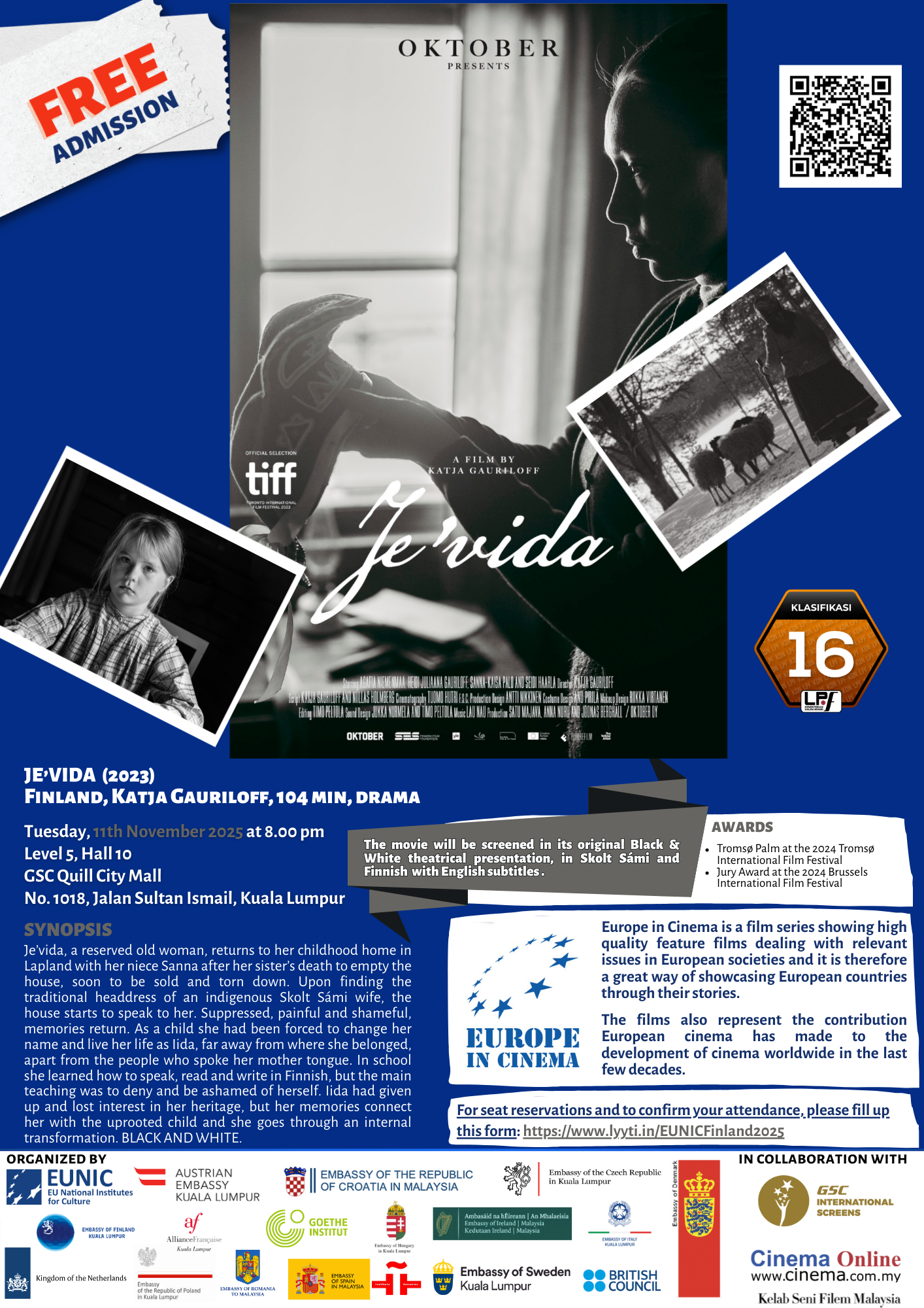 Europe In Screening (November)- JE’VIDA