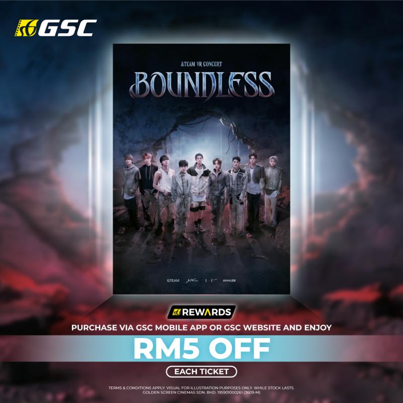 Experience &TEAM VR Concert: BOUNDLESS & Save RM5 On Every Ticket! 