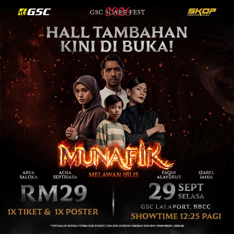 Tayangan Khas “Munafik: Melawan Iblis”