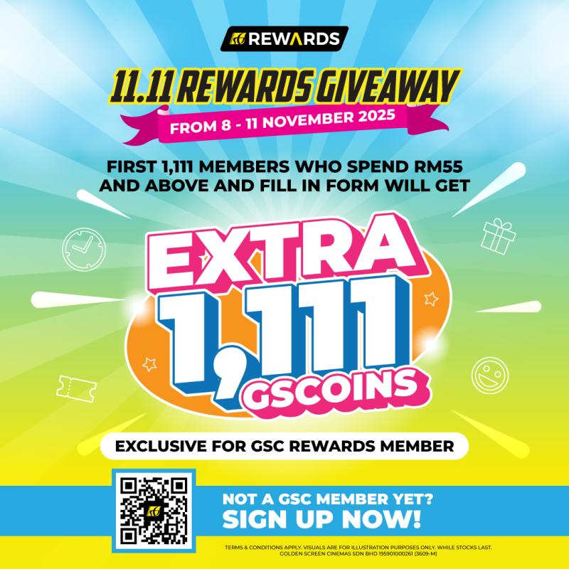 11.11 Rewards Giveaway