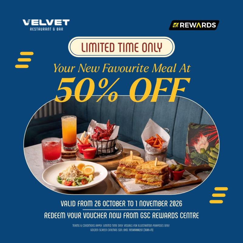 Velvet Menu Refresh: Half the Price, Total Satisfaction 