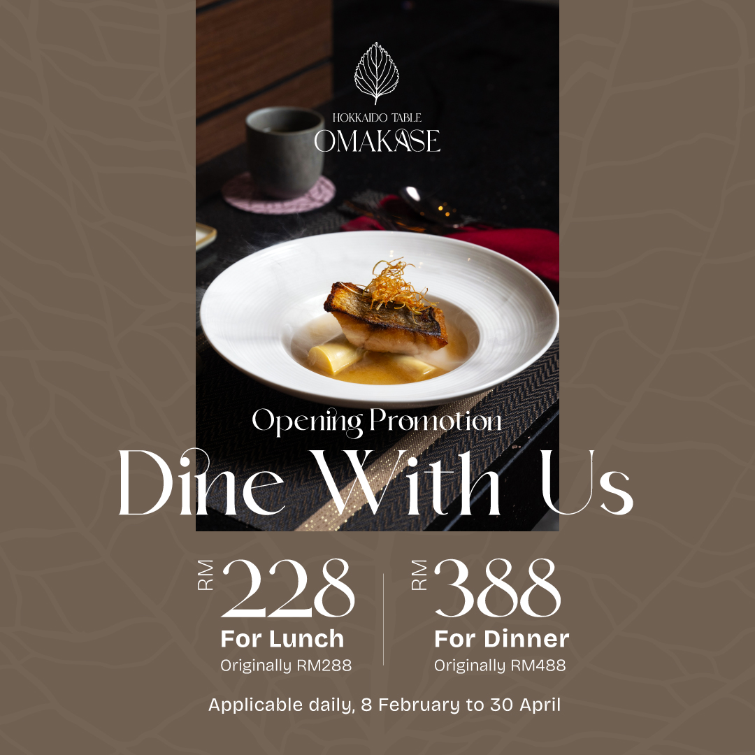 Aurum Hokkaido Table Omakase Limited Time Opening Promotion