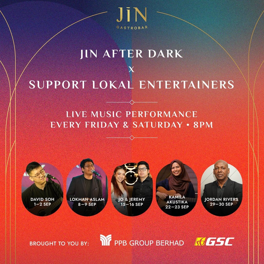 JIN After Dark x Support Lokal Entertainers 
