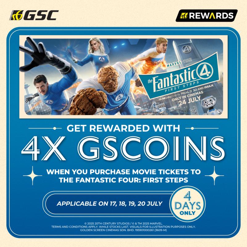 Fantastic 4 Advance Ticket Sales Promo
