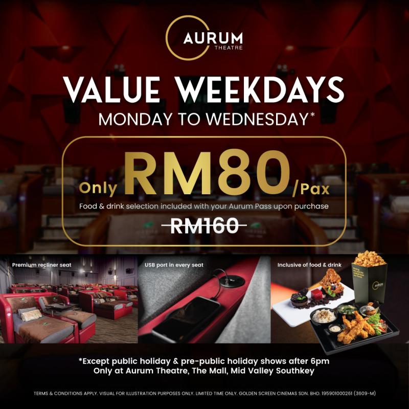 Aurum Mid Valley Southkey Weekday Promotion