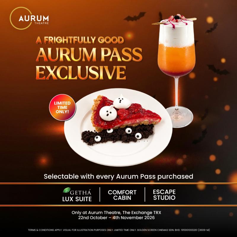Limited Time Halloween Aurum Pass Menu