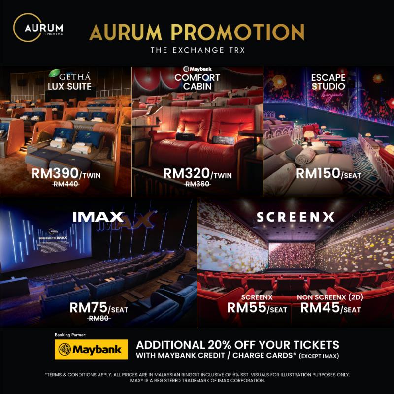 Aurum TRX Promotion
