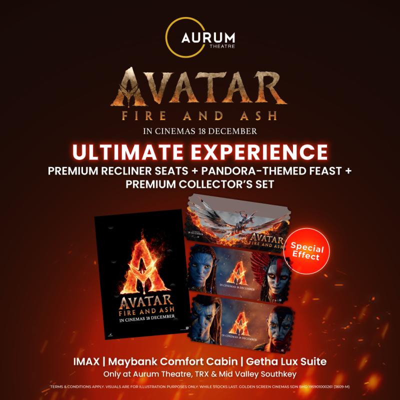 Avatar Fire and Ash - Movie & Dine Screening
