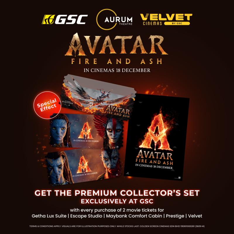 AVATAR: FIRE AND ASH LUX FULL SET BO PROMO
