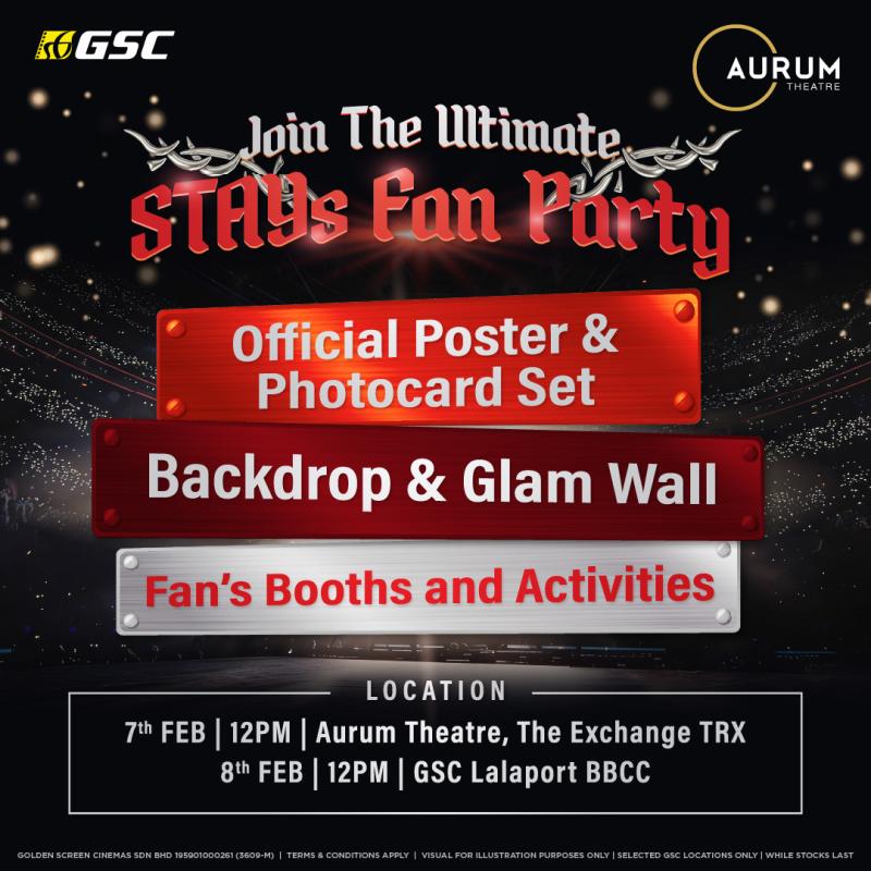 STRAY KIDS “The DominATE : Experience” Fan Party