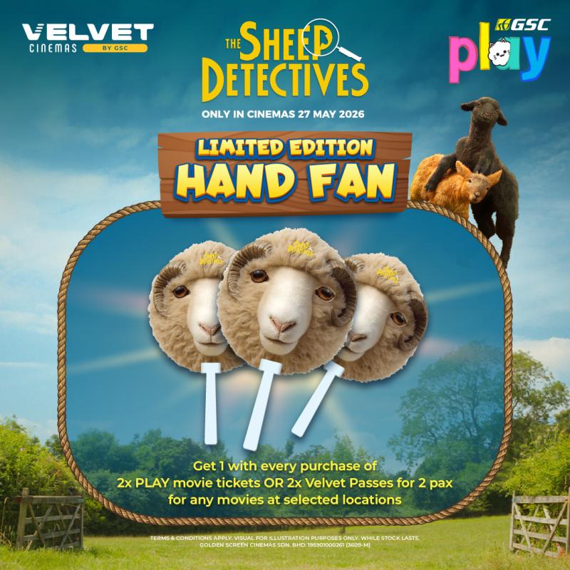 The Sheep Detective: BO Promo – Hand Fan Redemption