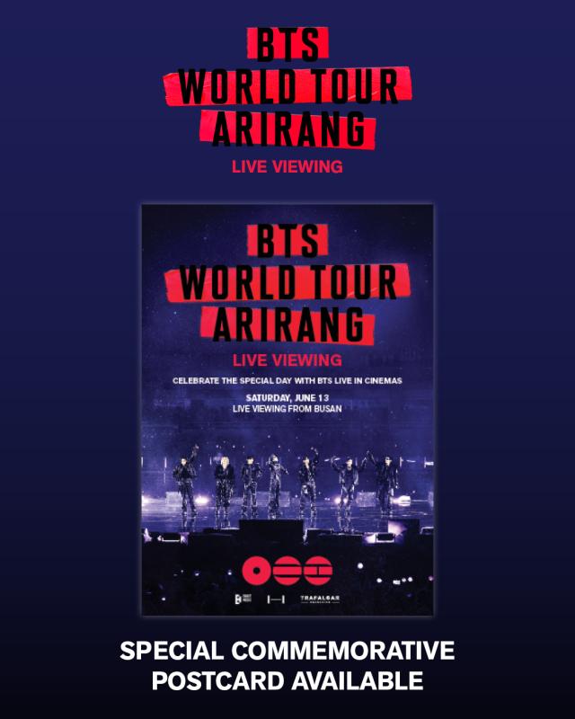 BTS WORLD TOUR ‘ARIRANG’ IN BUSAN: LIVE VIEWING POSTCARD GIVEAWAY