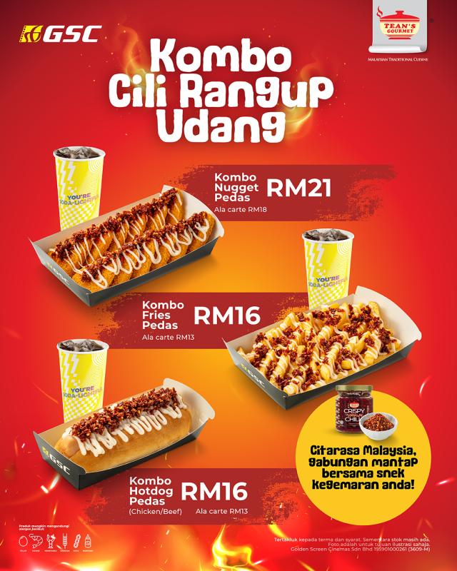 Kombo Cili Rangup Udang