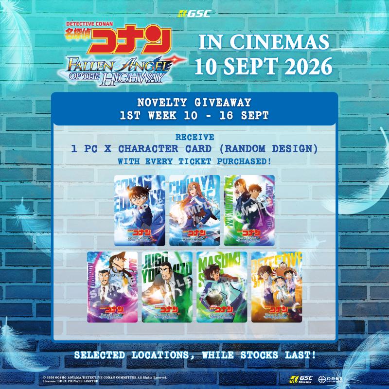 Detective Conan the Movie – Character Card Redemption