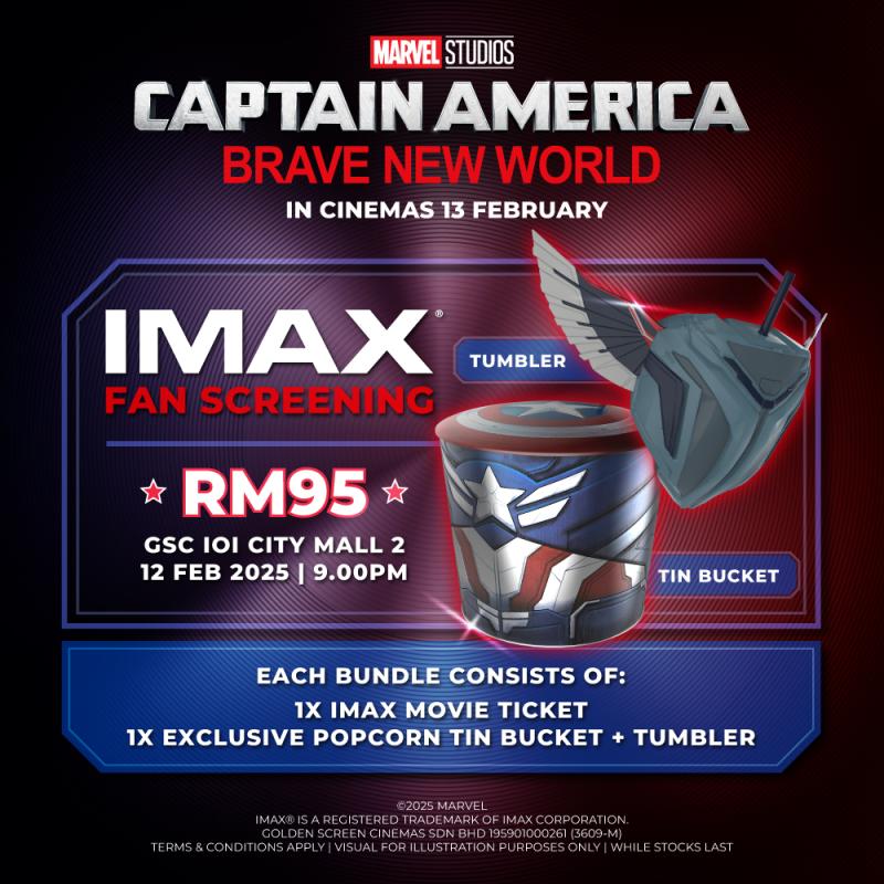 GSC Fan Screening: Marvel Studios' Captain America: Brave New World 