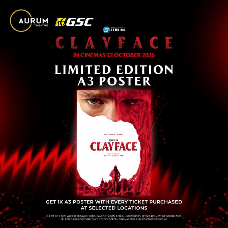 Clayface - A3 Poster Redemption