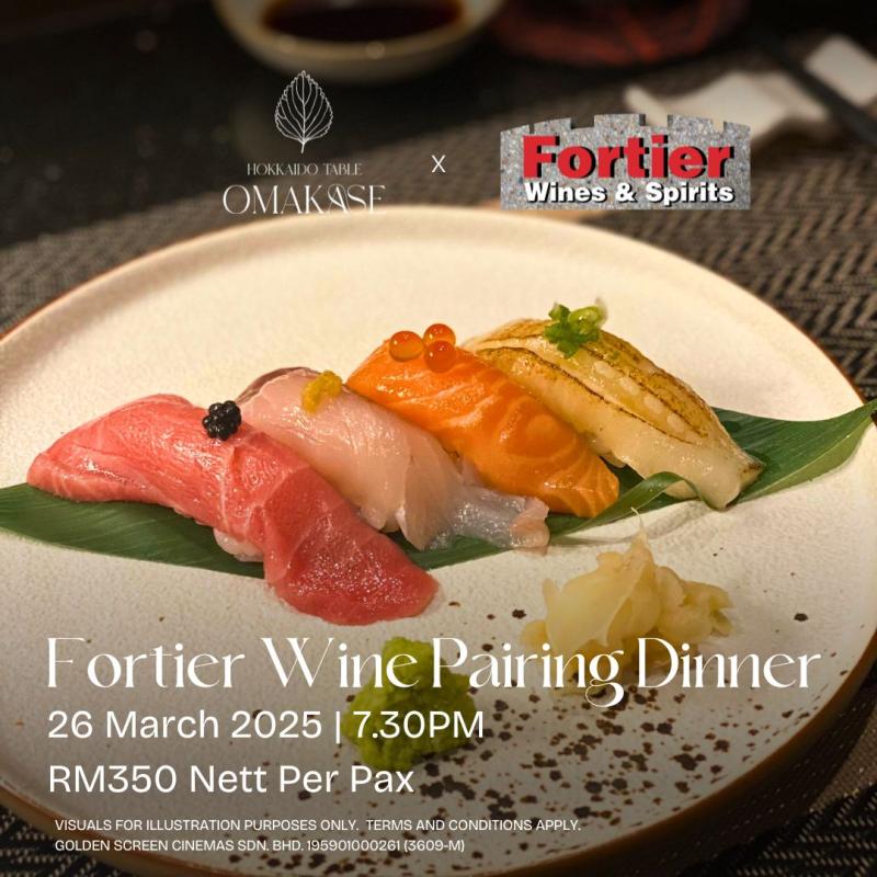 Hokkaido Table and Fortier Wine Pairing Dinner