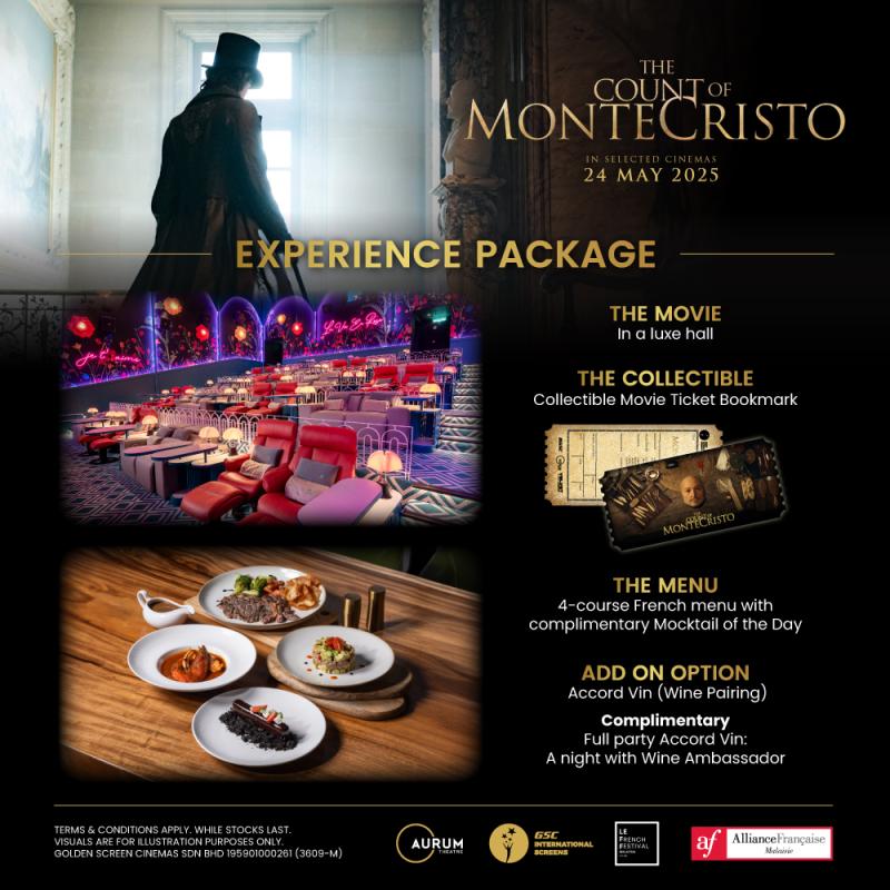 The Count of Monte Cristo Screening Package