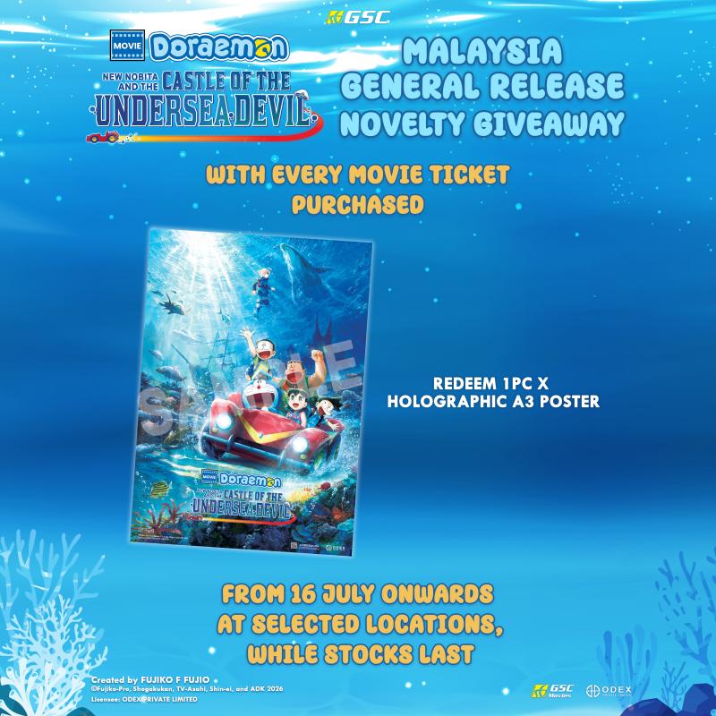 Doraemon the Movie – A3 Poster Redemption