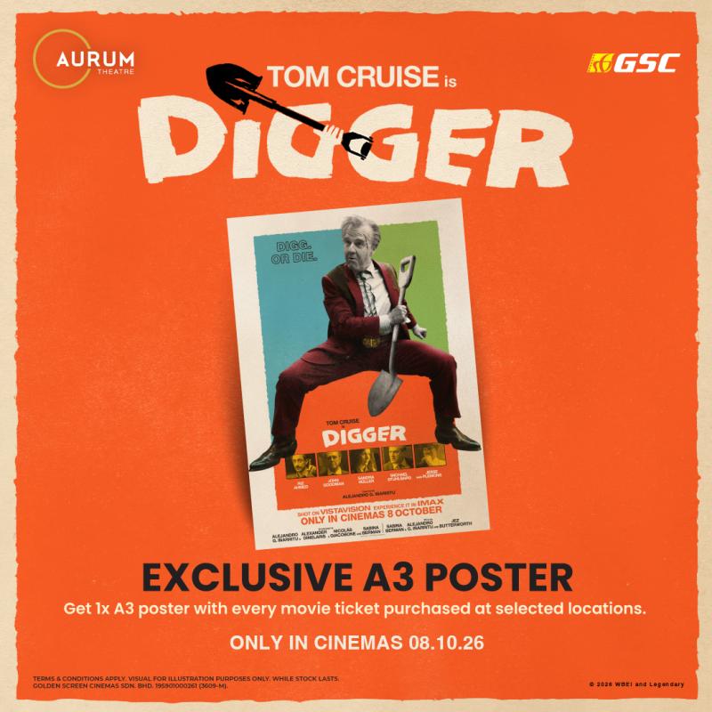 Digger - A3 Poster Redemption