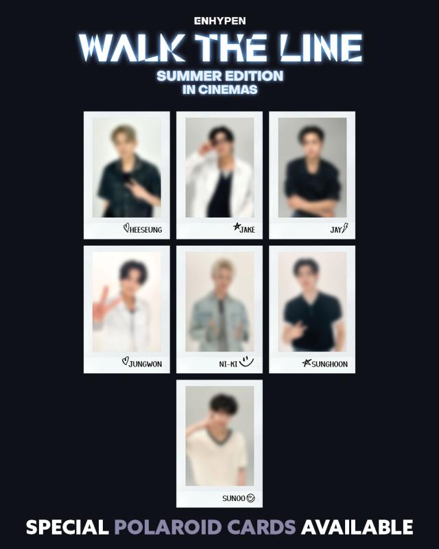 ENHYPEN [WALK THE LINE SUMMER EDITION] IN CINEMAS