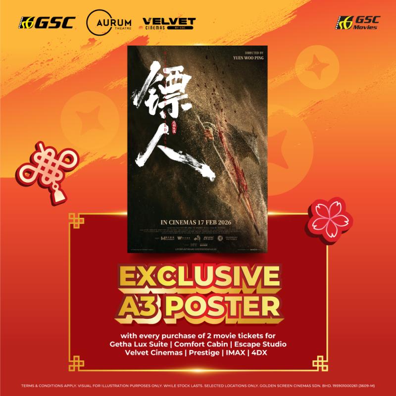 Blades of the Guardians A3 Poster Redemption