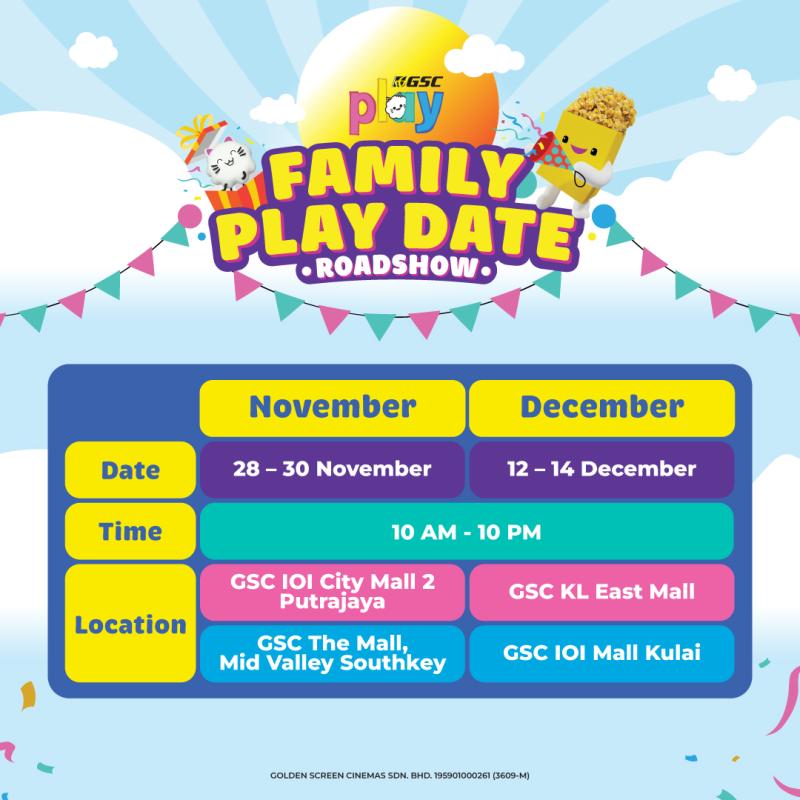 GSC Family Play Date Roadshow