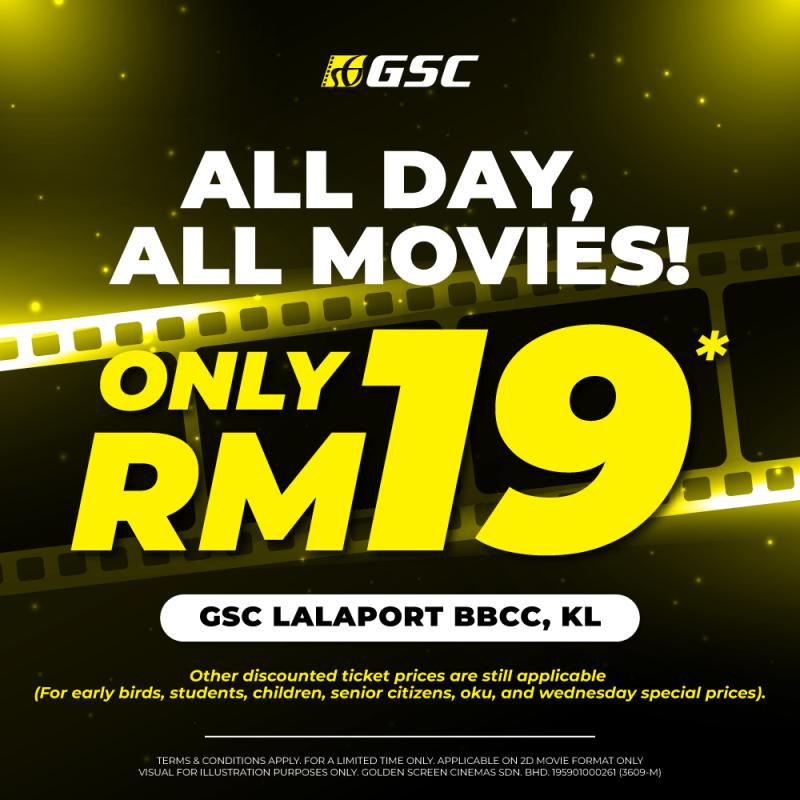 Flat Rate Promo at GSC LaLaport BBCC