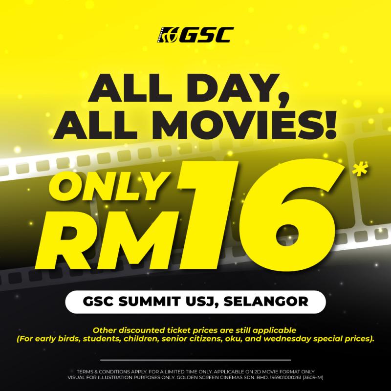 Flat Rate Promo at GSC Summit USJ