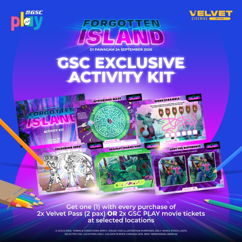Forgotten Island – Activity Kit Redemption