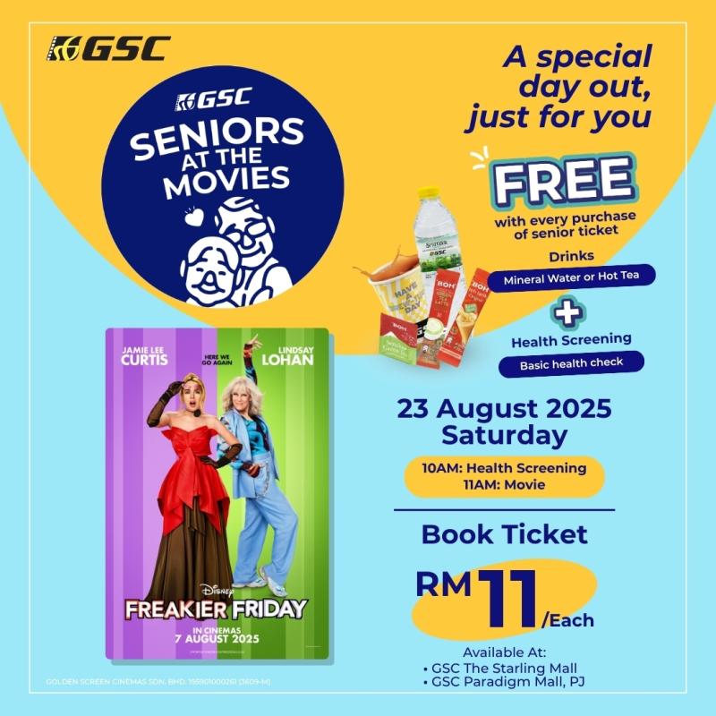Seniors at the Movies just got Freakier!