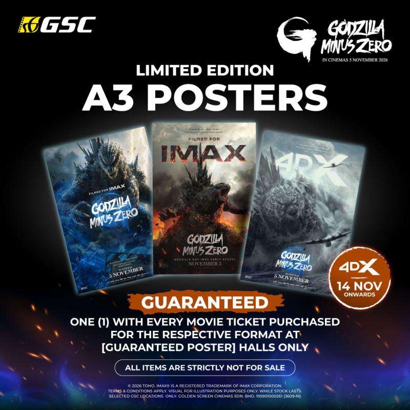 ODZILLA MINUS ZERO – A3 Poster Redemption