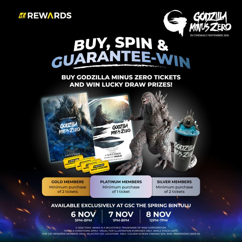 Unleash the Kaiju: Spin, Win & Claim Exclusive Godzilla Minus Zero Merch!