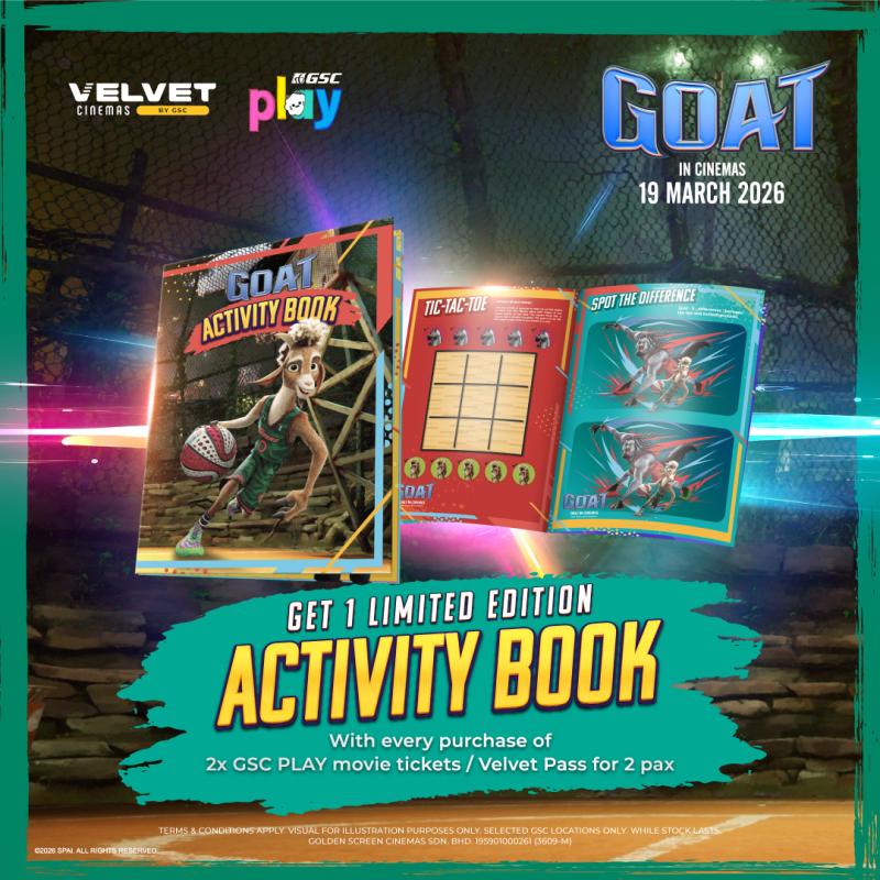 GOAT Activity Book Redemption
