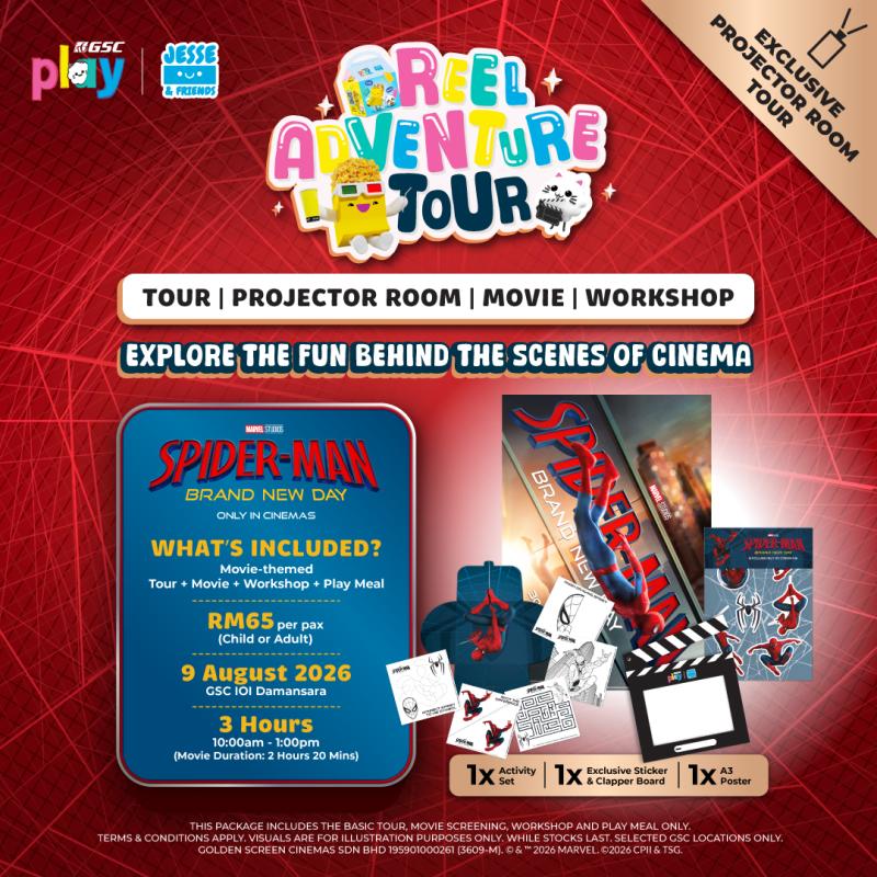GSC Play Reel Adventure Tour Spider-Man: Brand New Day