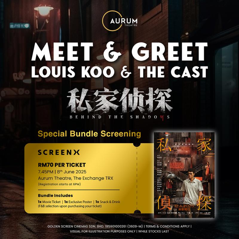 Behind The Shadows Special Fan Meet and Greet + Screening
