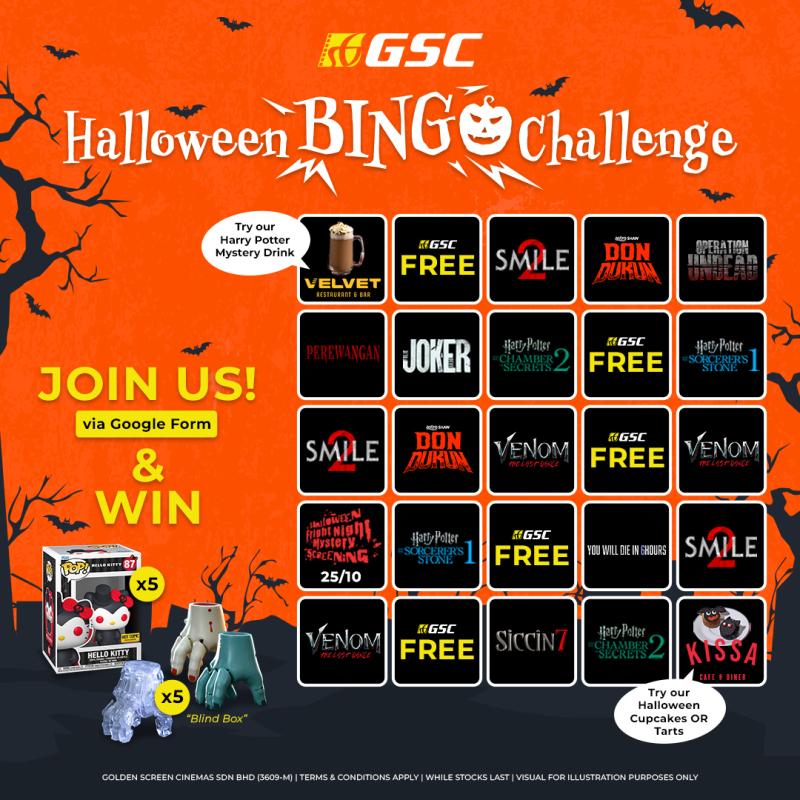 Halloween Bingo Challenge