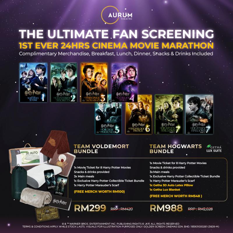 Harry Potter 24Hour Marathon Fan Screening
