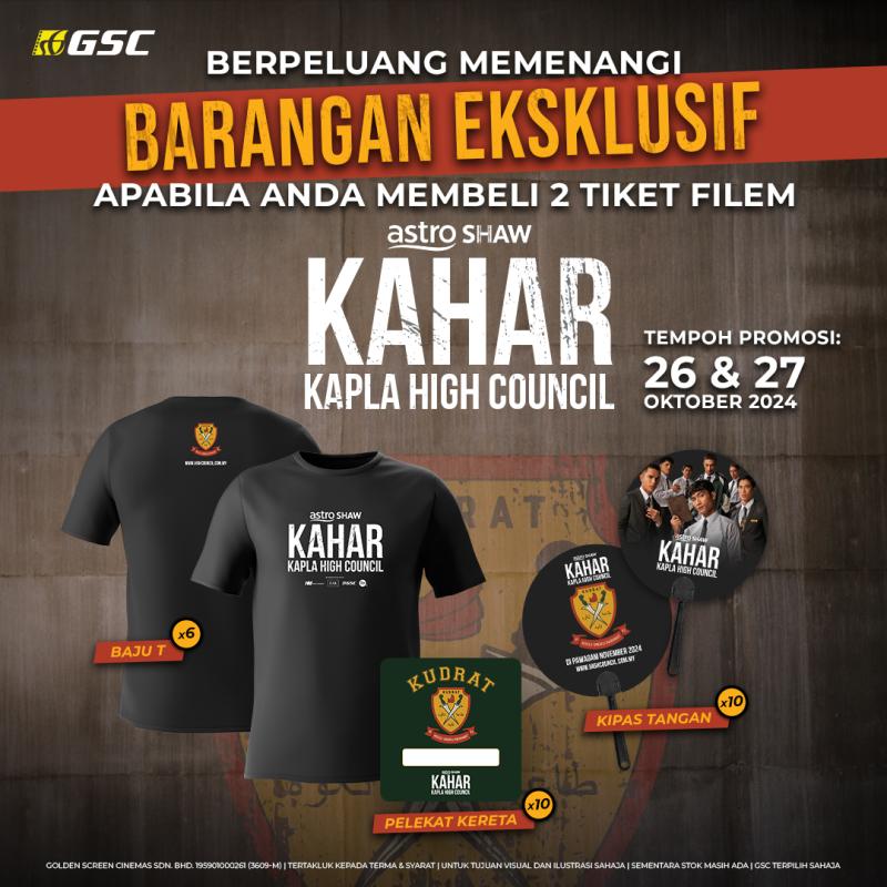 KAHAR: Kapla High Council Watch & Win Contest