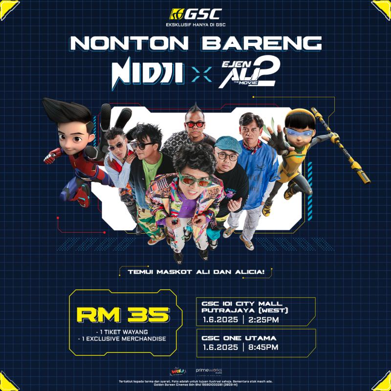 Ejen Ali Special Screening Meet & Greet with Cast and Badge Redemption