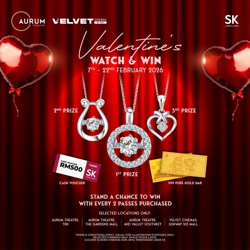 VALENTINE'S SK JEWELLERY WATCH & WIN CONTEST