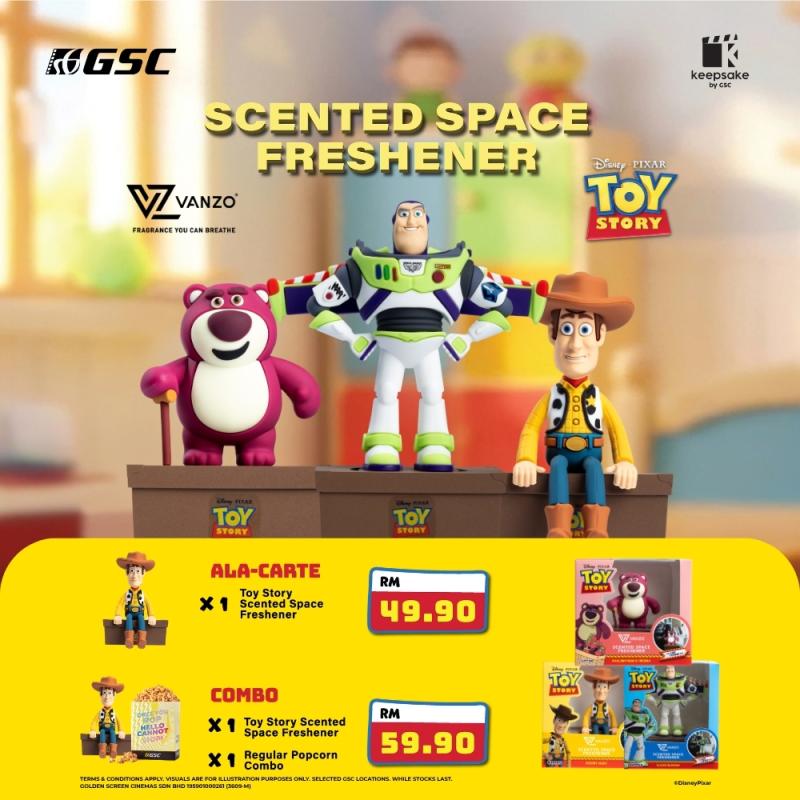 GSC Exclusive Vanzo Toy Story 5 Car Freshener