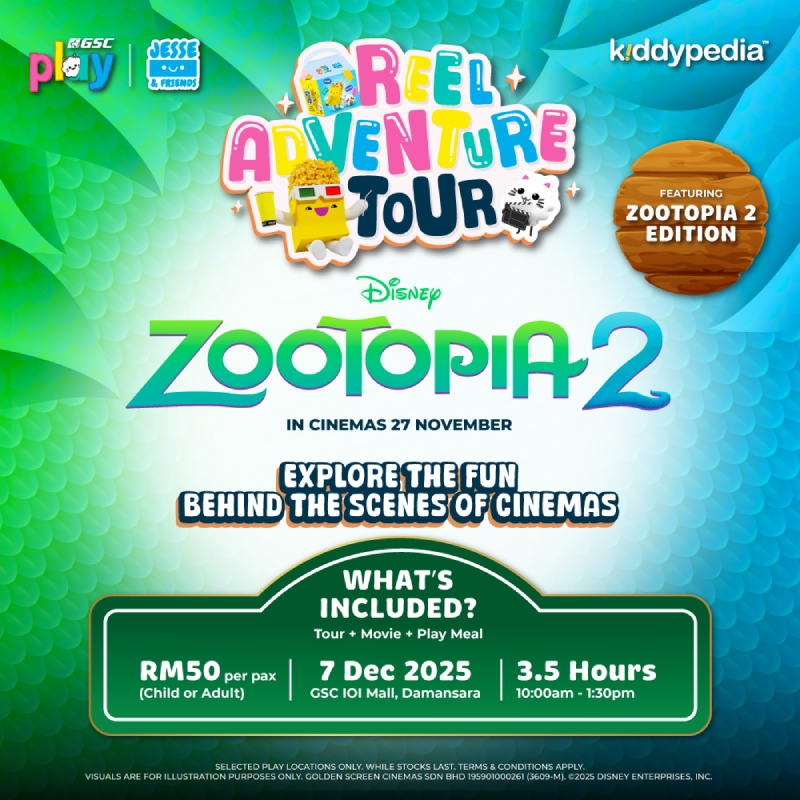 GSC Play Reel Adventure Tour: Zootopia 2