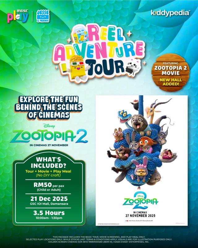 GSC Play Reel Adventure Tour (Zootopia 2)