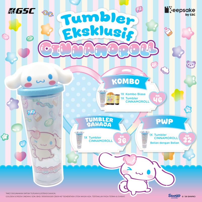 GSC Exclusive Cinnamoroll 30oz Double Wall Cup